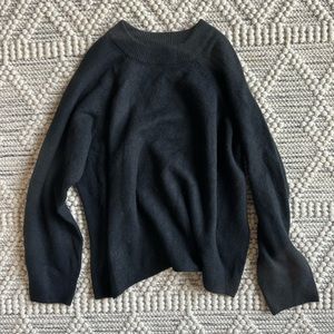 VINCE CAMUTO Black Super Soft Sweater